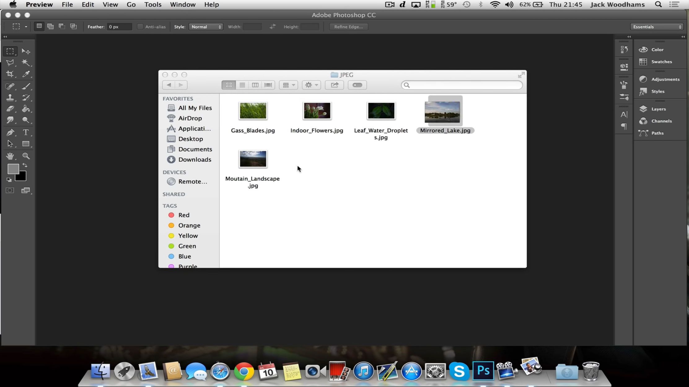 Como converter arquivos DNG para JPEGs em um Mac..