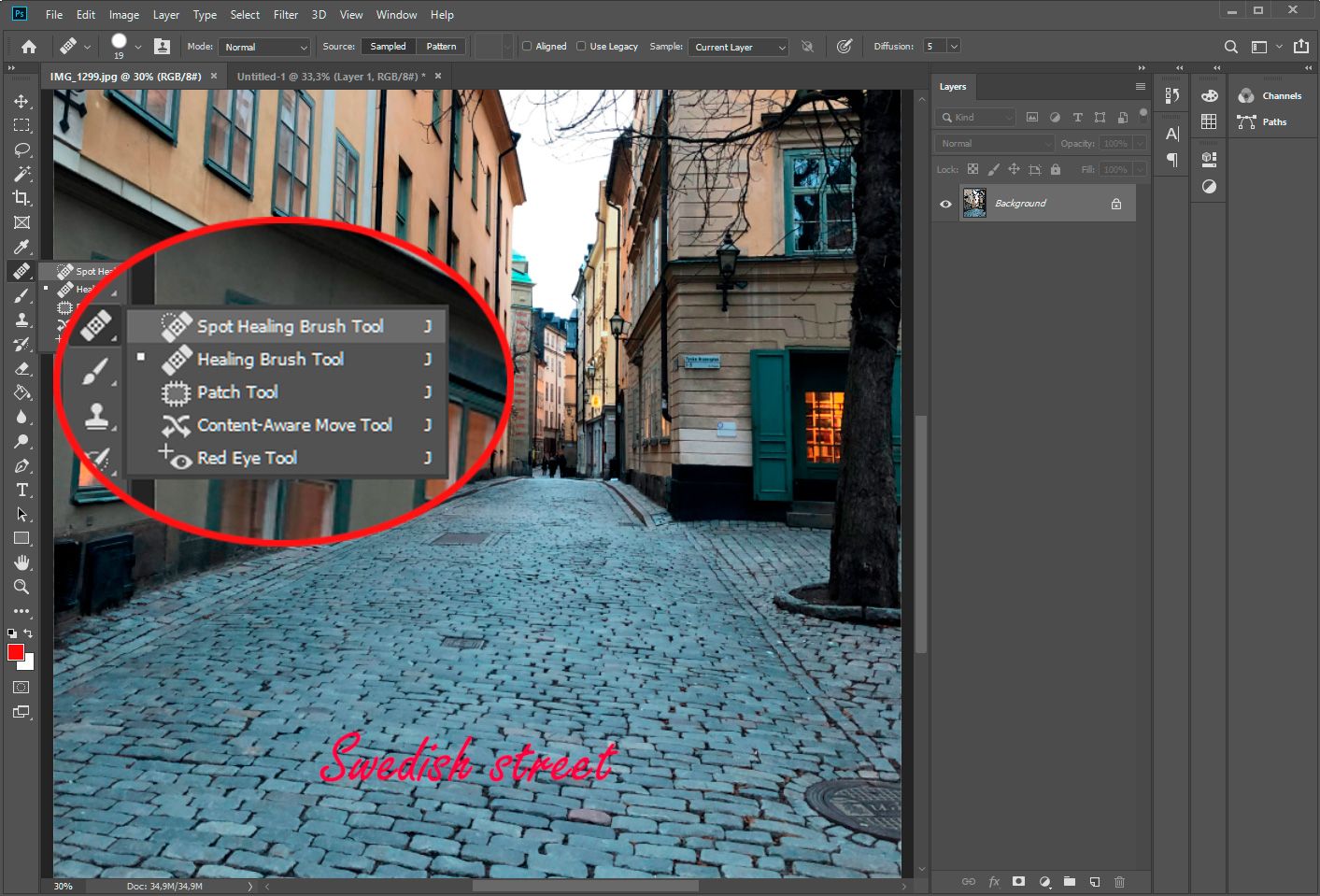 Content Aware - Como Remover Objetos com Photoshop