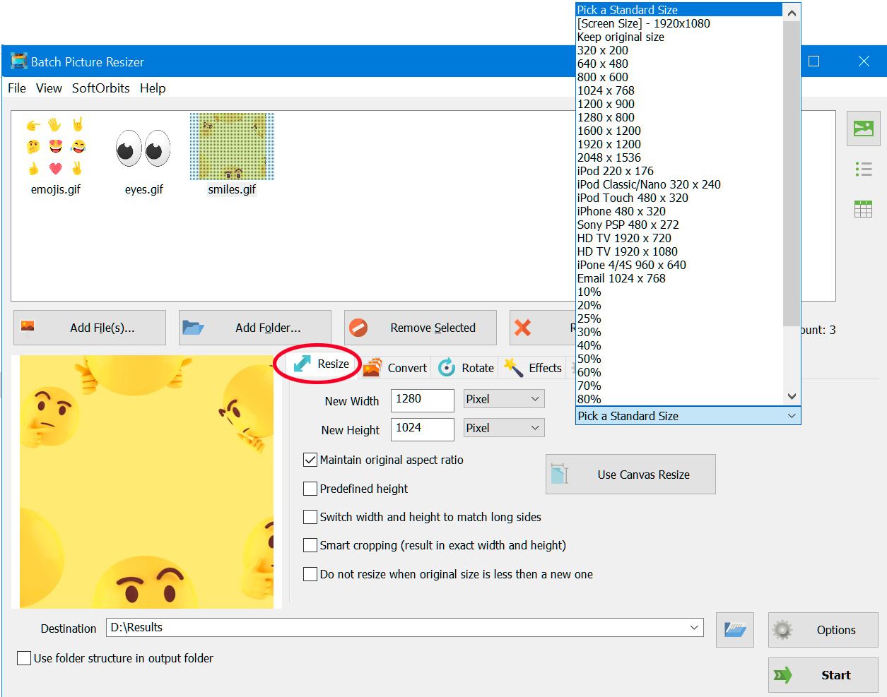 GIF Resizer - 5 principais ferramentas para redimensionar GIF animado grátis  / online