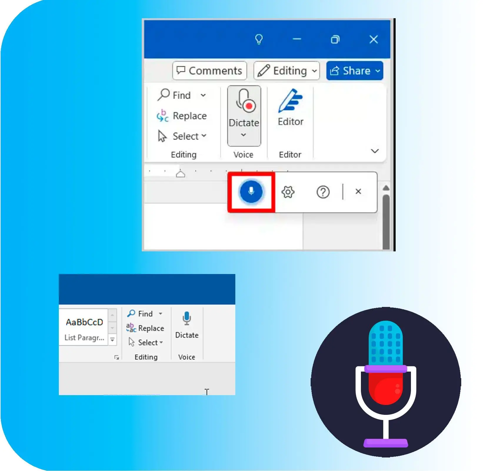 SayOnce - Voice Dictation Software Captura de tela.