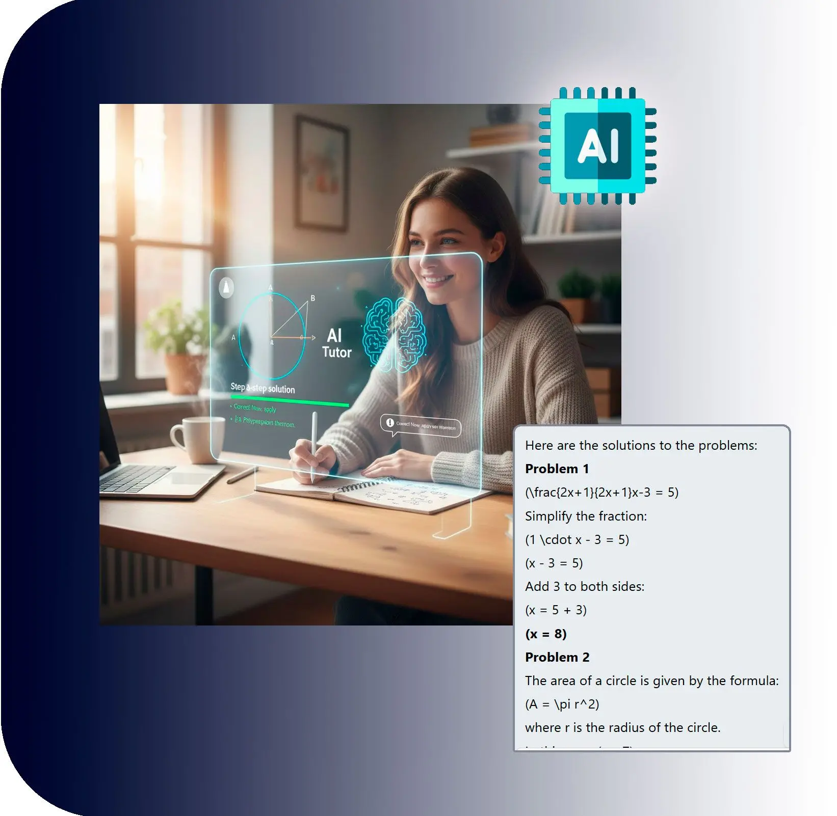 Seu Próprio Tutor Personalizado 24/7.