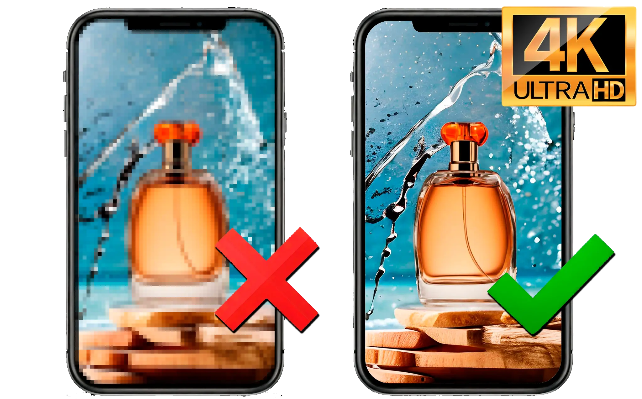 Saída de Alta Resolução.