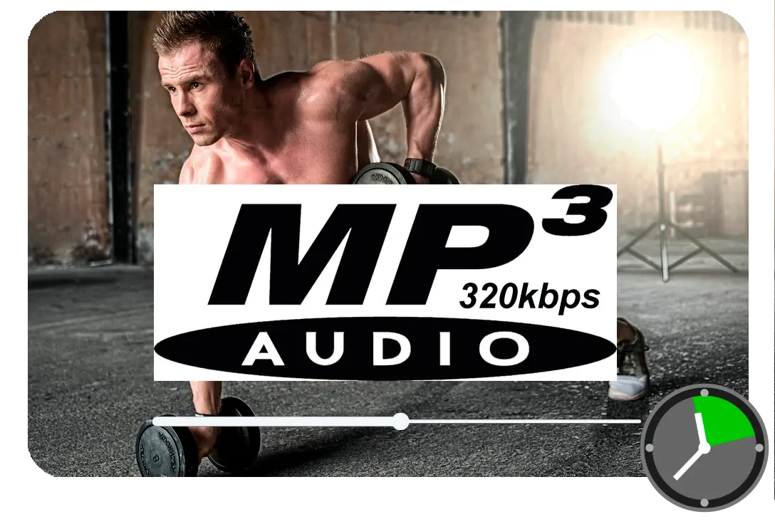 Selecione MP3 como Saída.