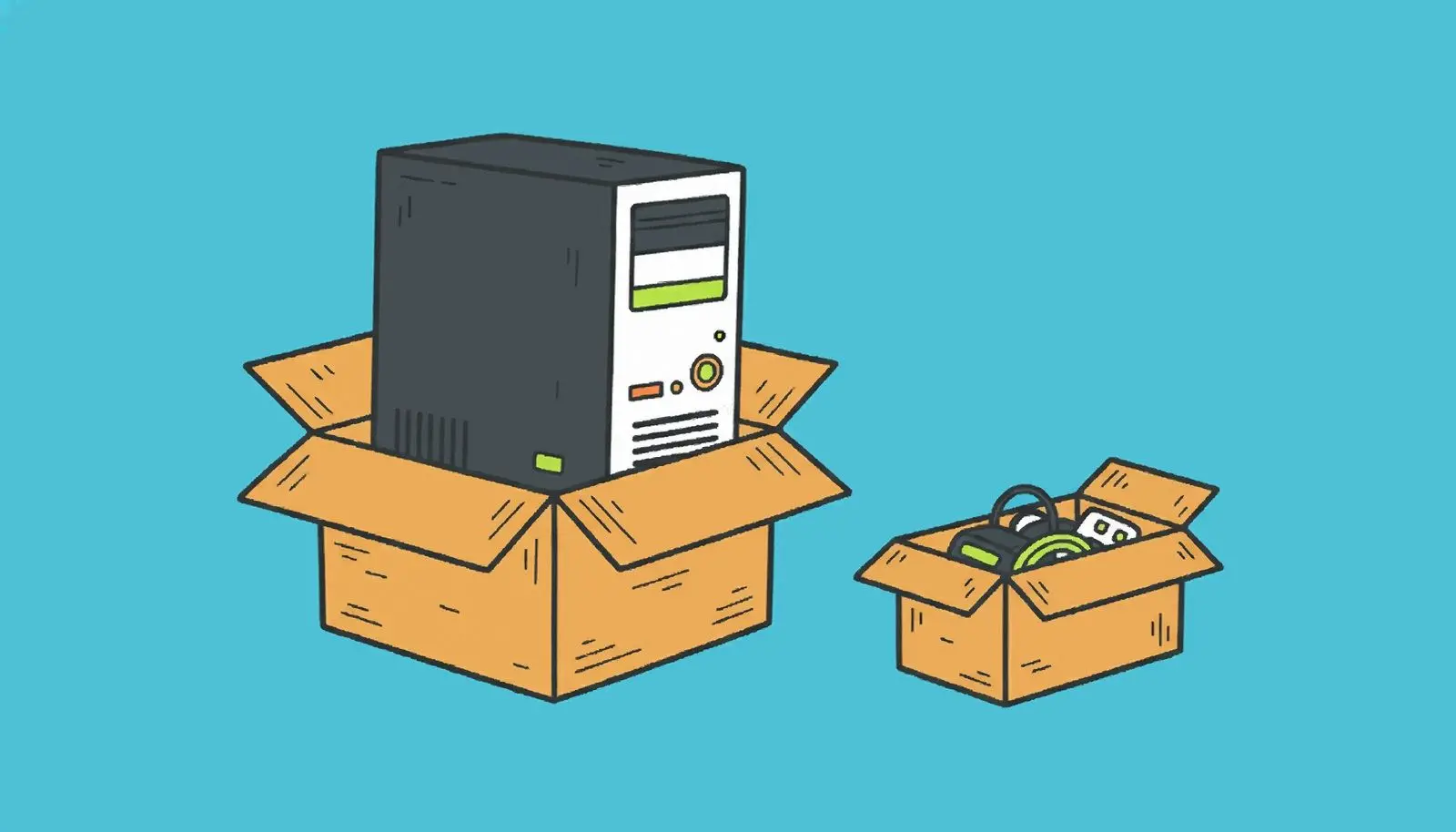 Doação de um PC antigo.