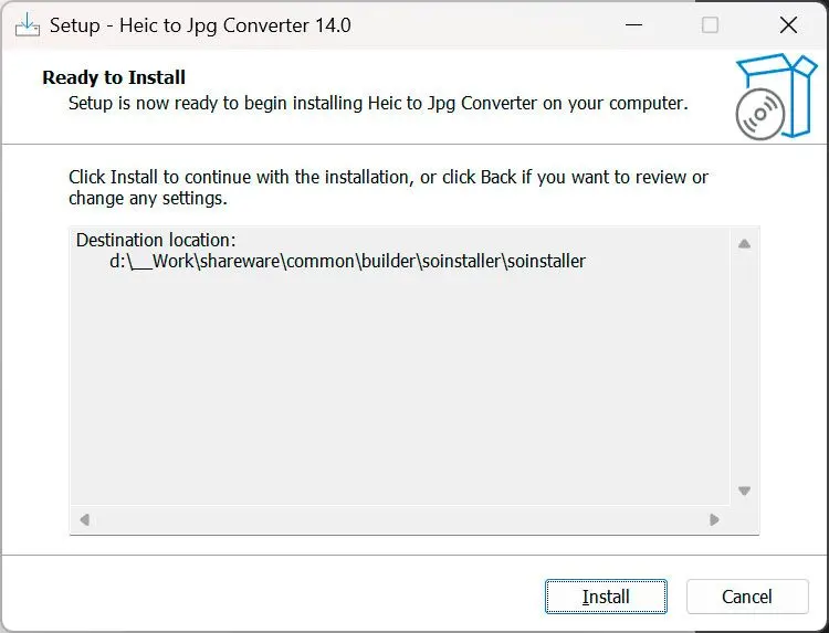 Descarregar e Instalar o software conversor de HEIF.