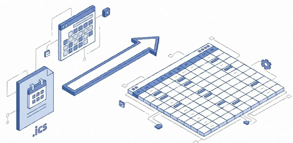 Nenhuma aplicação de calendário intermediária.
