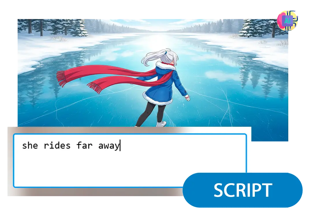 Insira um Script de Animação.