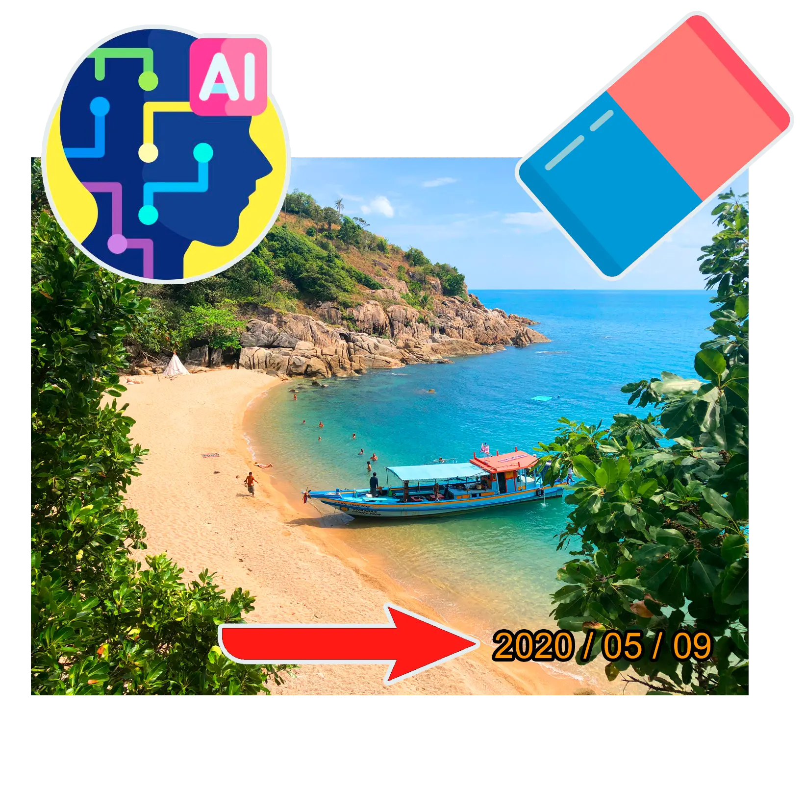 Detecção poderosa de marca d