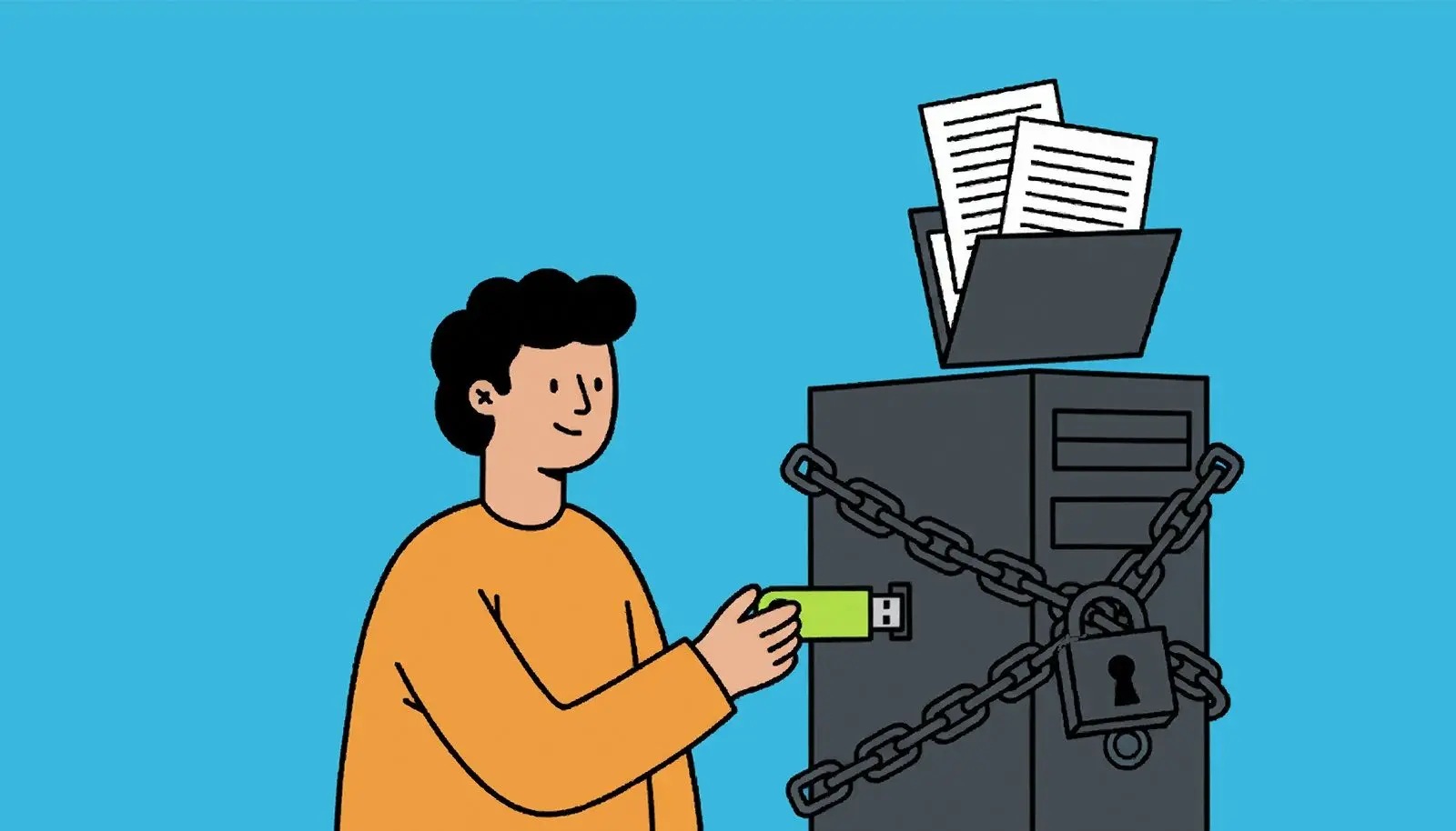 Acesse seus dados em computadores com restrição de instalação.