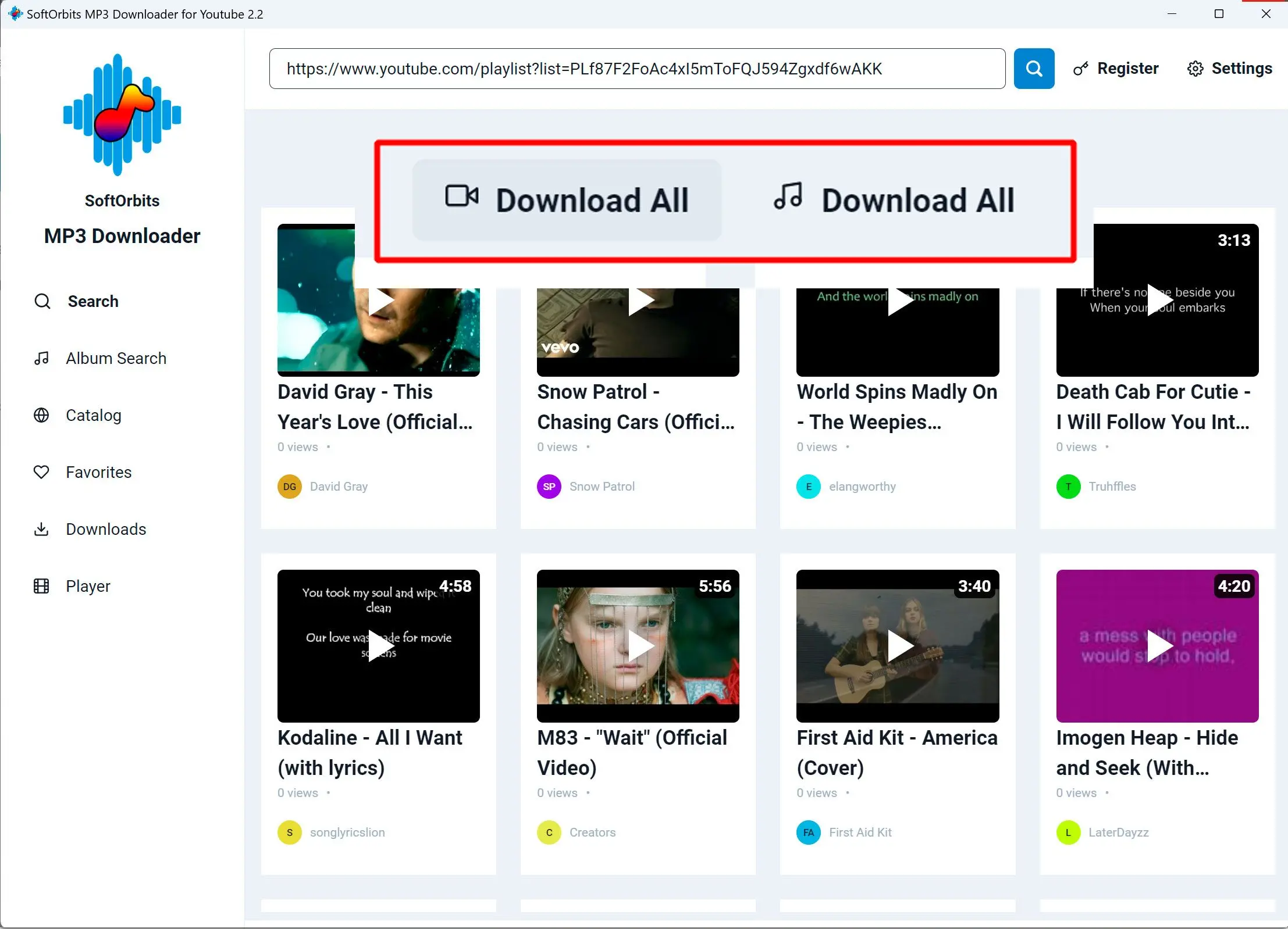 Inicie o Download.