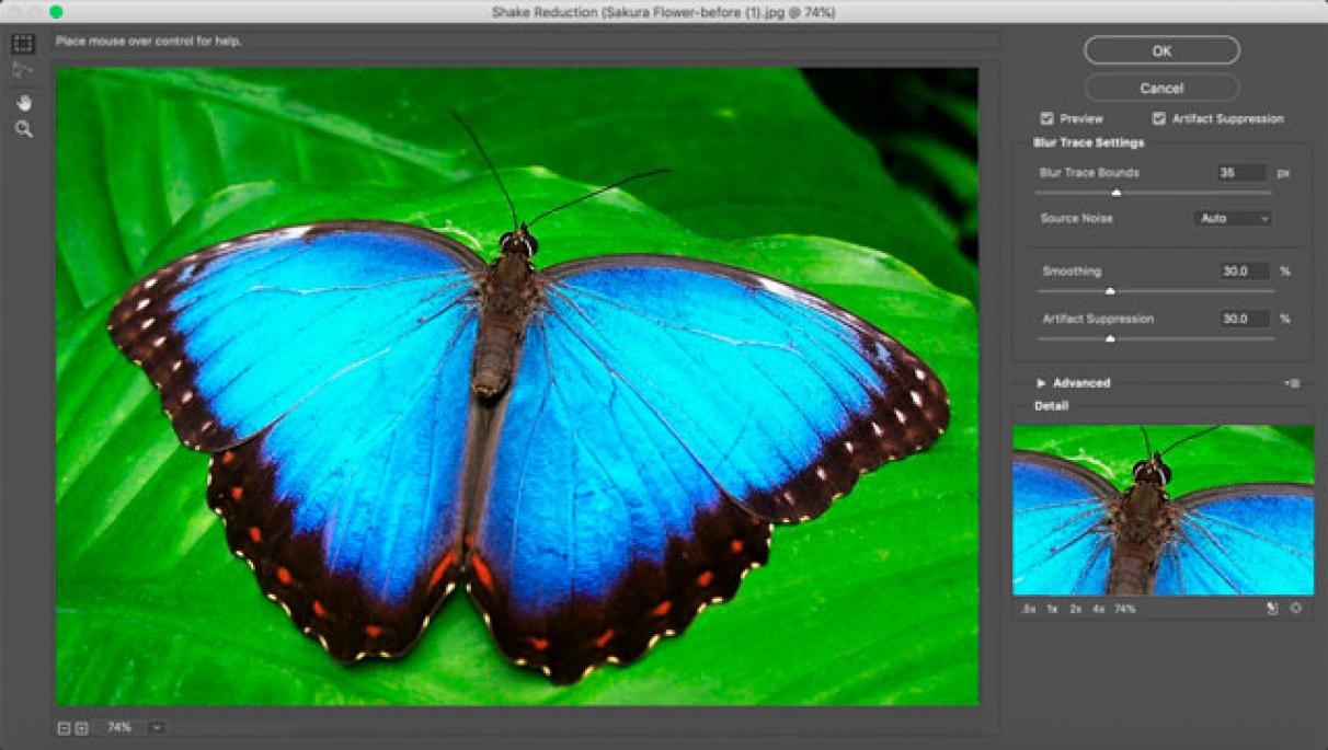 Remover desfoque por trepidação no Photoshop.